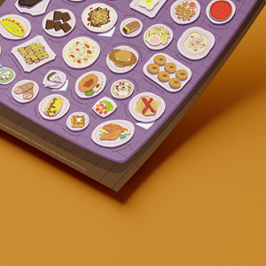 Show details for American Potluck Print