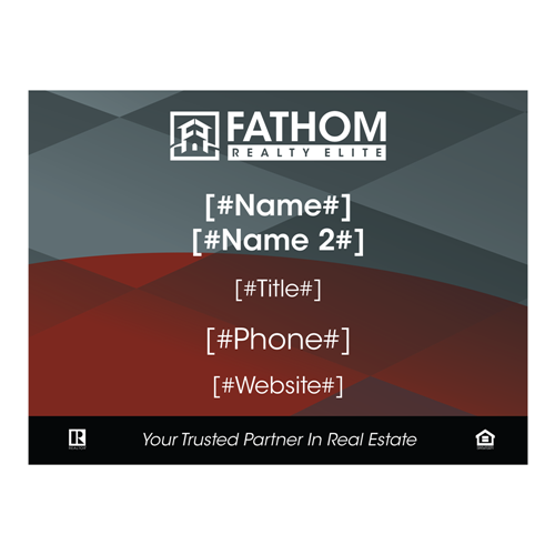 Show details for 24x18 Realty Sign - 1 Sided - Coroplast