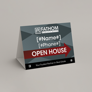 Show details for 24x18 Open House - Triangle Sign