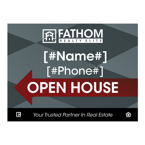 Show details for 24x18 Open House - 1 Sided - Coroplast