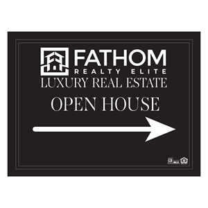 Show details for Luxury 24x18 Open House - 1 Sided - Coroplast