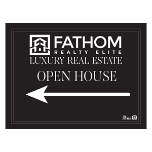 Show details for Luxury 24x18 Open House - 2 Sided - Metal