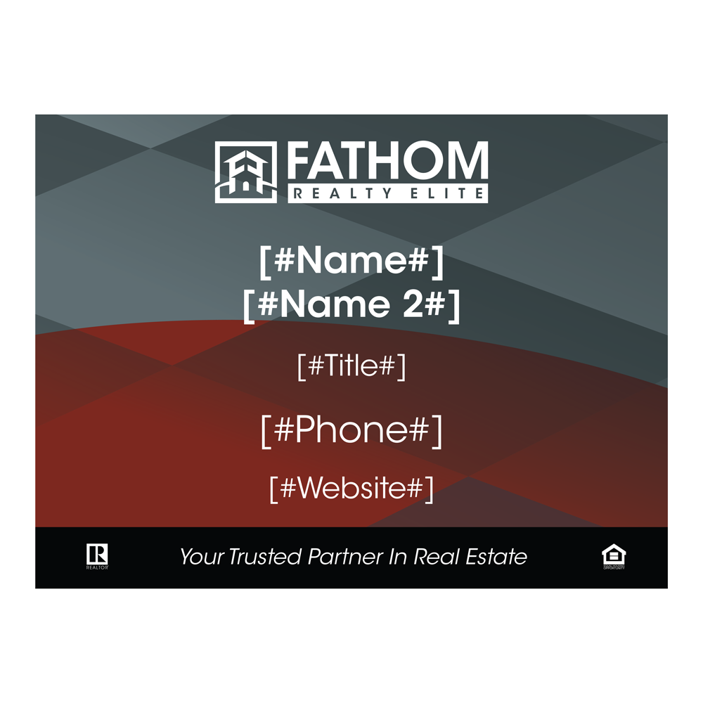 Show details for 24x18 Realty Sign - 1 Sided - Coroplast